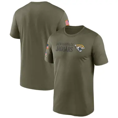 Men's Nike Jacksonville Jaguars 2022 Salute to Service Team T-Shirt - Olive Legend