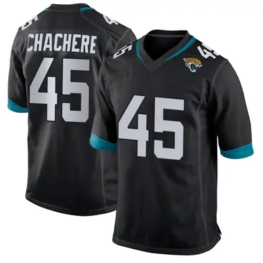 Men's Nike Jacksonville Jaguars Andre Chachere Jersey - Black Game