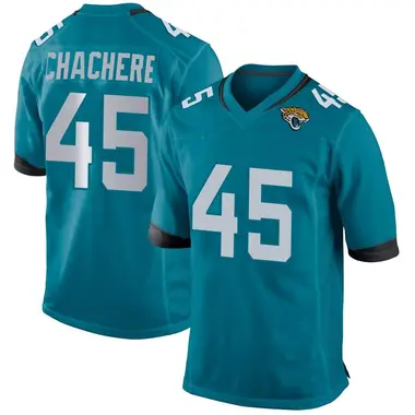 Men's Nike Jacksonville Jaguars Andre Chachere Jersey - Teal Game