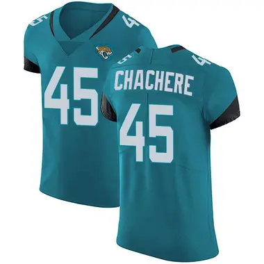 Men's Nike Jacksonville Jaguars Andre Chachere Vapor Untouchable Alternate Jersey - Teal Elite