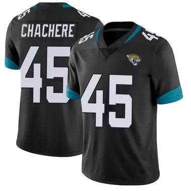 Men's Nike Jacksonville Jaguars Andre Chachere Vapor Untouchable Jersey - Black Limited