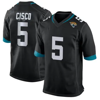 Men's Nike Jacksonville Jaguars Andre Cisco Jersey - Black Game