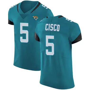 Men's Nike Jacksonville Jaguars Andre Cisco Vapor Untouchable Alternate Jersey - Teal Elite