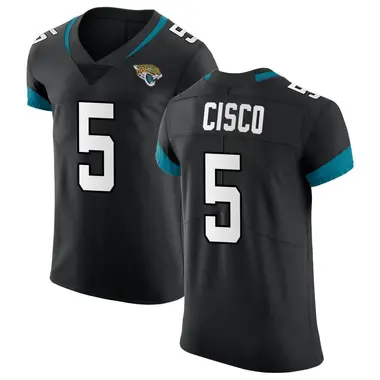 Men's Nike Jacksonville Jaguars Andre Cisco Vapor Untouchable Jersey - Black Elite