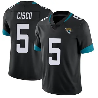 Men's Nike Jacksonville Jaguars Andre Cisco Vapor Untouchable Jersey - Black Limited