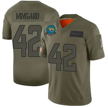 Men's Nike Jacksonville Jaguars Andrew Wingard 2019 Salute to Service Jersey - Camo Limited