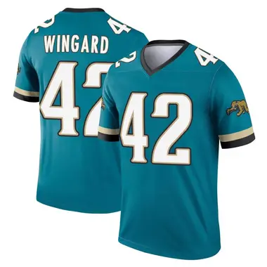 Men's Nike Jacksonville Jaguars Andrew Wingard Prowler Throwback Jersey - Teal Legend