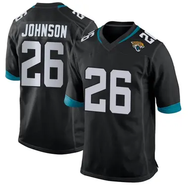 Men's Nike Jacksonville Jaguars Antonio Johnson Jersey - Black Game