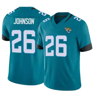 Antonio Johnson Men's Nike White Jacksonville Jaguars Vapor Untouchable Elite Custom Jersey