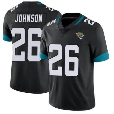 Men's Nike Jacksonville Jaguars Antonio Johnson Vapor Untouchable Jersey - Black Limited