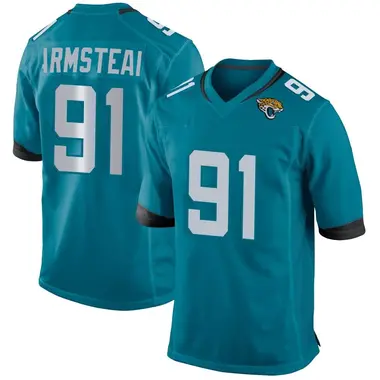 Men's Nike Jacksonville Jaguars Arik Armstead Jersey - Teal Game