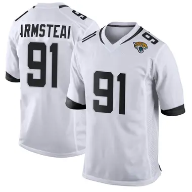 Men's Nike Jacksonville Jaguars Arik Armstead Jersey - White Game