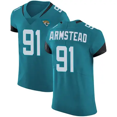 Men's Nike Jacksonville Jaguars Arik Armstead Vapor Untouchable Alternate Jersey - Teal Elite