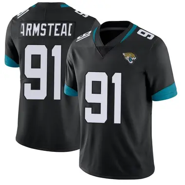 Men's Nike Jacksonville Jaguars Arik Armstead Vapor Untouchable Jersey - Black Limited