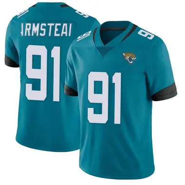 Men's Nike Jacksonville Jaguars Arik Armstead Vapor Untouchable Jersey - Teal Limited