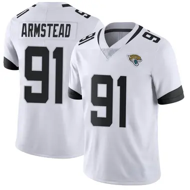 Men's Nike Jacksonville Jaguars Arik Armstead Vapor Untouchable Jersey - White Limited