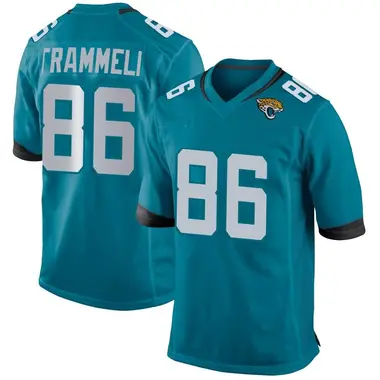 Men's Nike Jacksonville Jaguars Austin Trammell Jersey - Teal Game