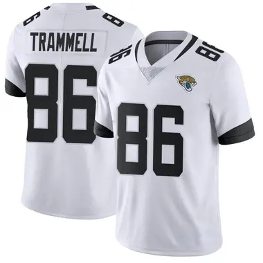 Men's Nike Jacksonville Jaguars Austin Trammell Vapor Untouchable Jersey - White Limited