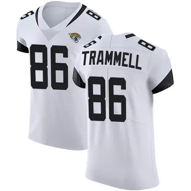 Men's Nike Jacksonville Jaguars Austin Trammell Vapor Untouchable Road Jersey - White Elite