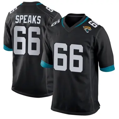 Men's Nike Jacksonville Jaguars Breeland Speaks Jersey - Black Game