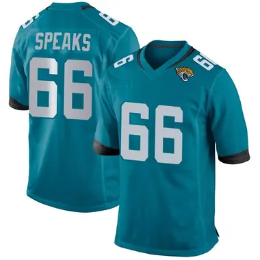 Men's Nike Jacksonville Jaguars Breeland Speaks Jersey - Teal Game