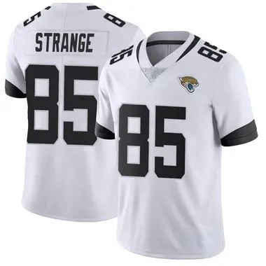 Men's Nike Jacksonville Jaguars Brenton Strange Vapor Untouchable Jersey - White Limited