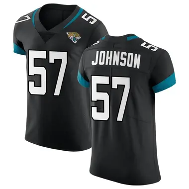 Men's Nike Jacksonville Jaguars Caleb Johnson Vapor Untouchable Jersey - Black Elite