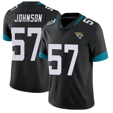 Men's Nike Jacksonville Jaguars Caleb Johnson Vapor Untouchable Jersey - Black Limited