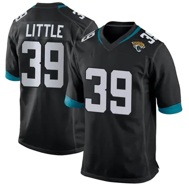 Men's Nike Jacksonville Jaguars Cam Little Jersey - Black Game