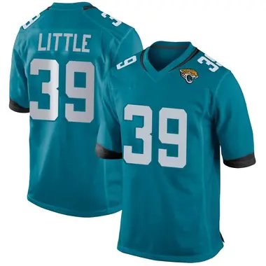 Men's Nike Jacksonville Jaguars Cam Little Jersey - Teal Game