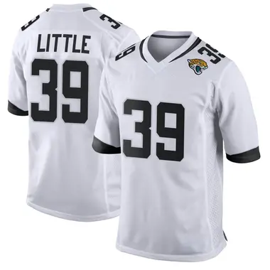 Men's Nike Jacksonville Jaguars Cam Little Jersey - White Game