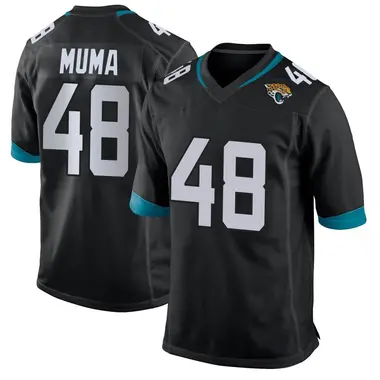 Men's Nike Jacksonville Jaguars Chad Muma Jersey - Black Game