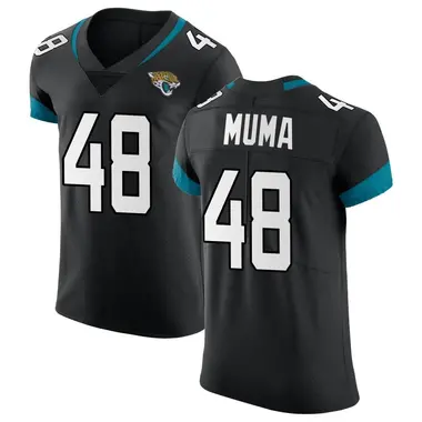 Men's Nike Jacksonville Jaguars Chad Muma Vapor Untouchable Jersey - Black Elite