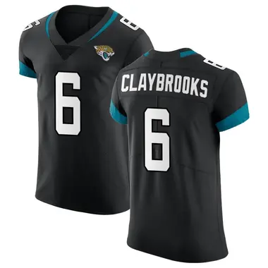 Men's Nike Jacksonville Jaguars Chris Claybrooks Vapor Untouchable Jersey - Black Elite