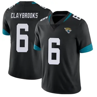 Men's Nike Jacksonville Jaguars Chris Claybrooks Vapor Untouchable Jersey - Black Limited