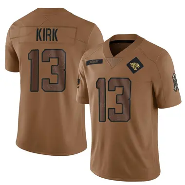 Men's Nike Jacksonville Jaguars Christian Kirk 2023 Salute To Service Jersey - Brown Limited