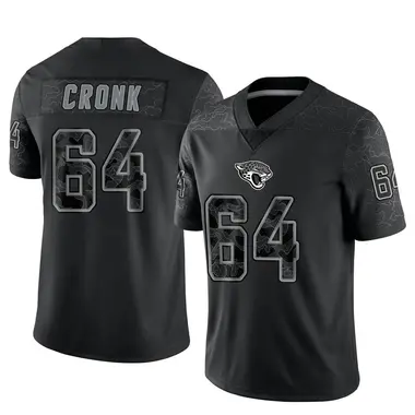 Coy Cronk Men's Nike White Jacksonville Jaguars Custom Game Jersey Size: Large