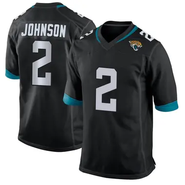 Men's Nike Jacksonville Jaguars D'Ernest Johnson Jersey - Black Game