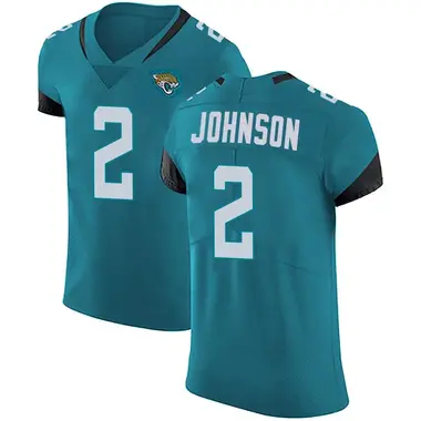 Men's Nike Jacksonville Jaguars D'Ernest Johnson Vapor Untouchable Alternate Jersey - Teal Elite