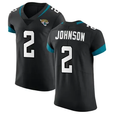 Men's Nike Jacksonville Jaguars D'Ernest Johnson Vapor Untouchable Jersey - Black Elite