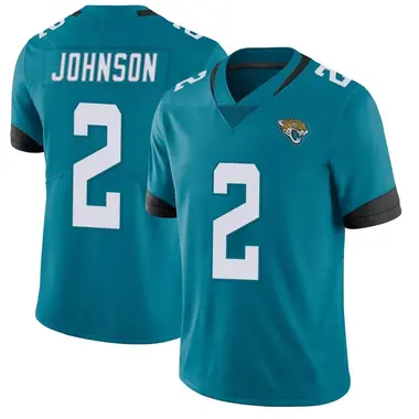 Men's Nike Jacksonville Jaguars D'Ernest Johnson Vapor Untouchable Jersey - Teal Limited