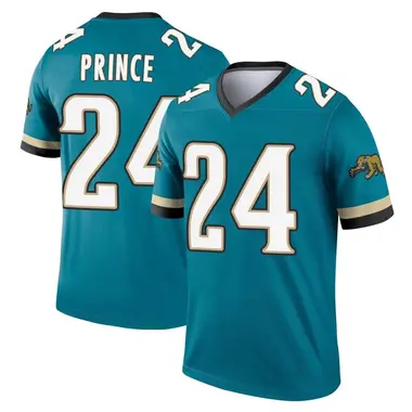 Men's Nike Jacksonville Jaguars De'Antre Prince Prowler Throwback Jersey - Teal Legend