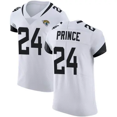 Men's Nike Jacksonville Jaguars De'Antre Prince Vapor Untouchable Road Jersey - White Elite