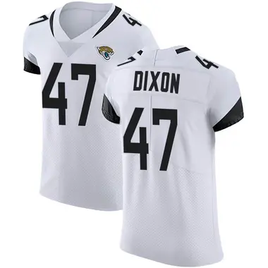 Men's Nike Jacksonville Jaguars De'Shaan Dixon Vapor Untouchable Road Jersey - White Elite