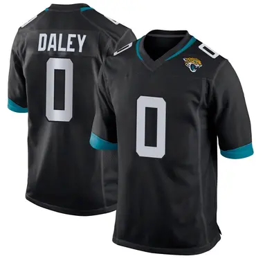 Men's Nike Jacksonville Jaguars Dennis Daley Jersey - Black Game