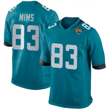 Men's Nike Jacksonville Jaguars Denzel Mims Jersey - Teal Game