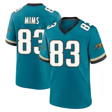 Men's Nike Jacksonville Jaguars Denzel Mims Prowler Throwback Jersey - Teal Game