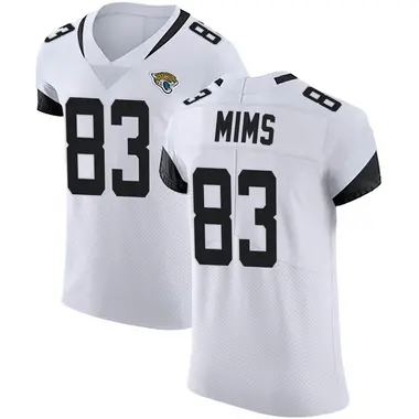 Men's Nike Jacksonville Jaguars Denzel Mims Vapor Untouchable Road Jersey - White Elite