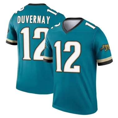 Men's Nike Jacksonville Jaguars Devin Duvernay Prowler Throwback Jersey - Teal Legend