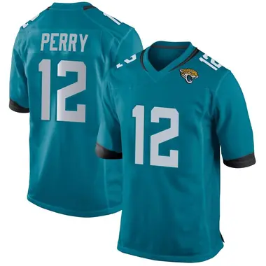 Men's Nike Jacksonville Jaguars E.J. Perry Jersey - Teal Game